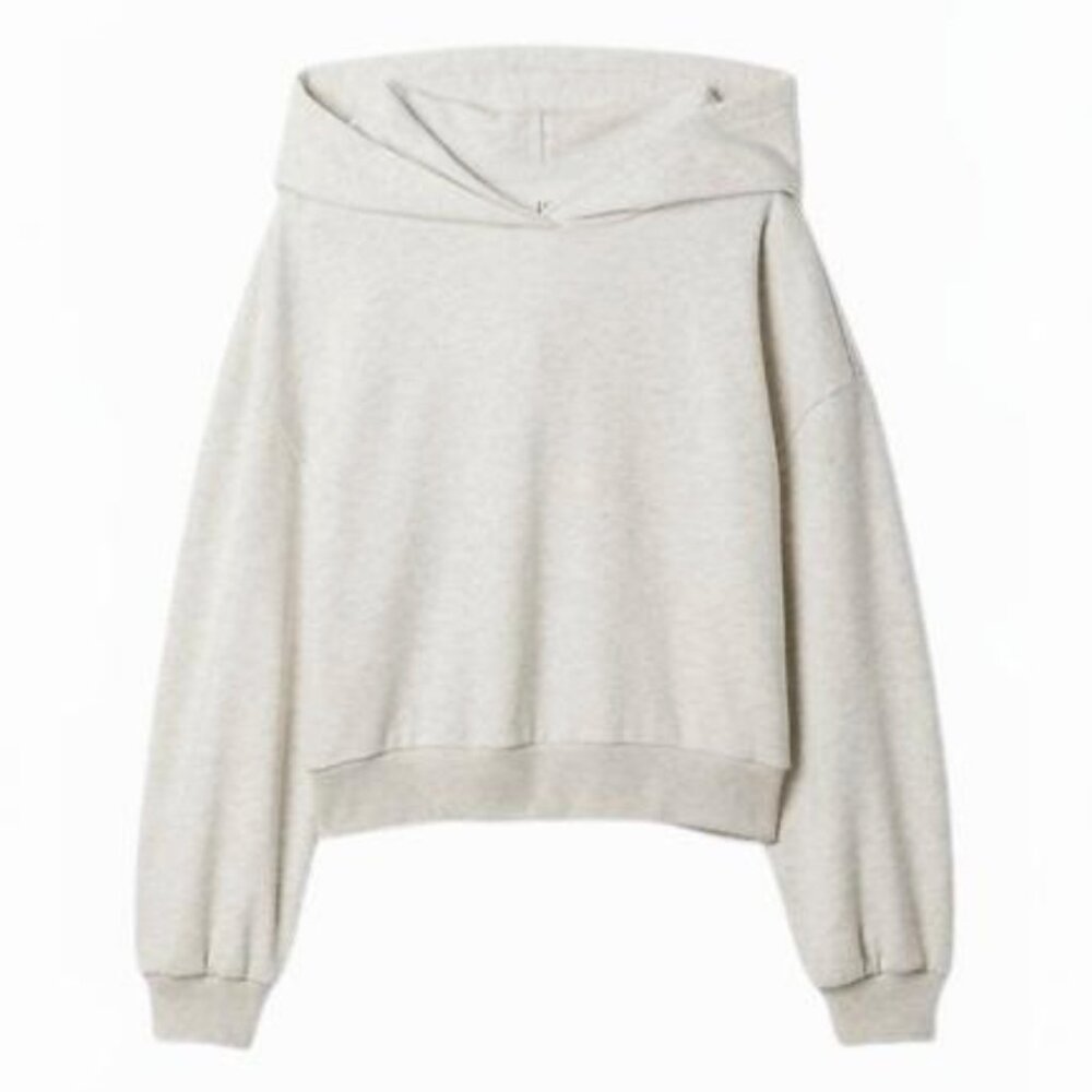 Abercrombie & Fitch Wedge Crossover Hoodie - Grey - Small